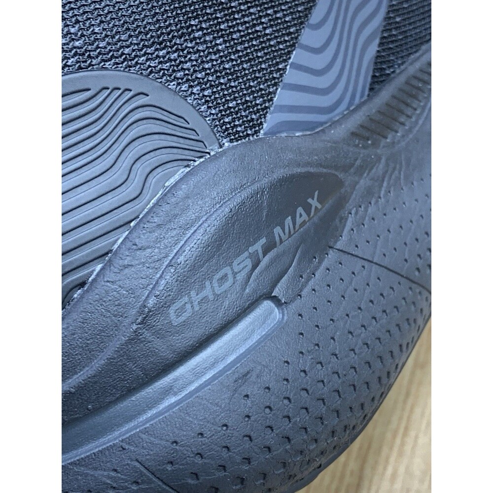 Brooks Ghost Max Women's Size 10 D Wide Black Running Walking Shoes 1203951D020 - Picture 12 of 13